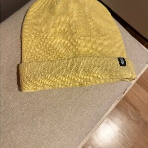 Free People Movement Hat Yellow Knit Beanie, Like New, In Stores Now
